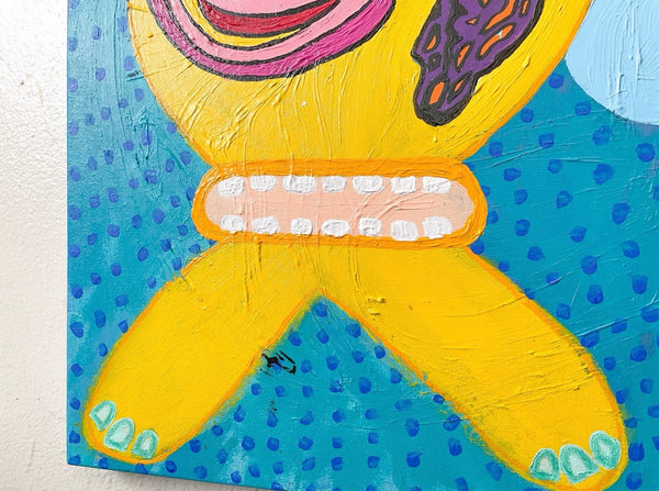 “Créature Enceinte” - Painting