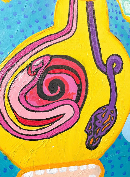 “Créature Enceinte” - Painting