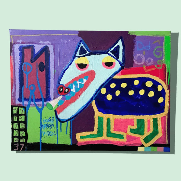 "Untitled Perro" - Painting