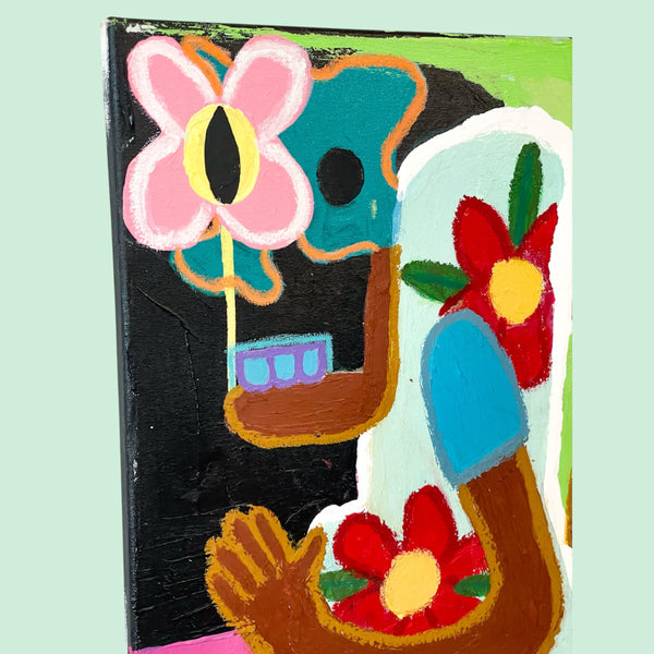 "Just Add Flowers" - Painting