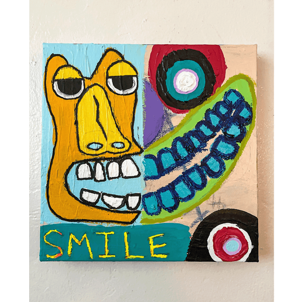 "Untitled (Smile)” - Painting