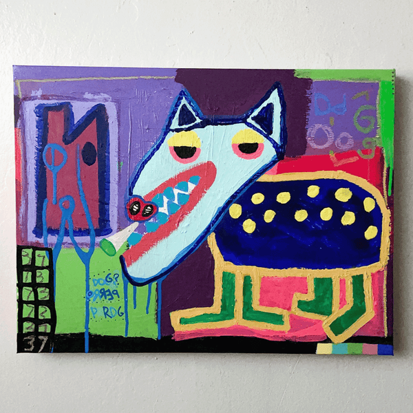 "Untitled Perro" - Painting